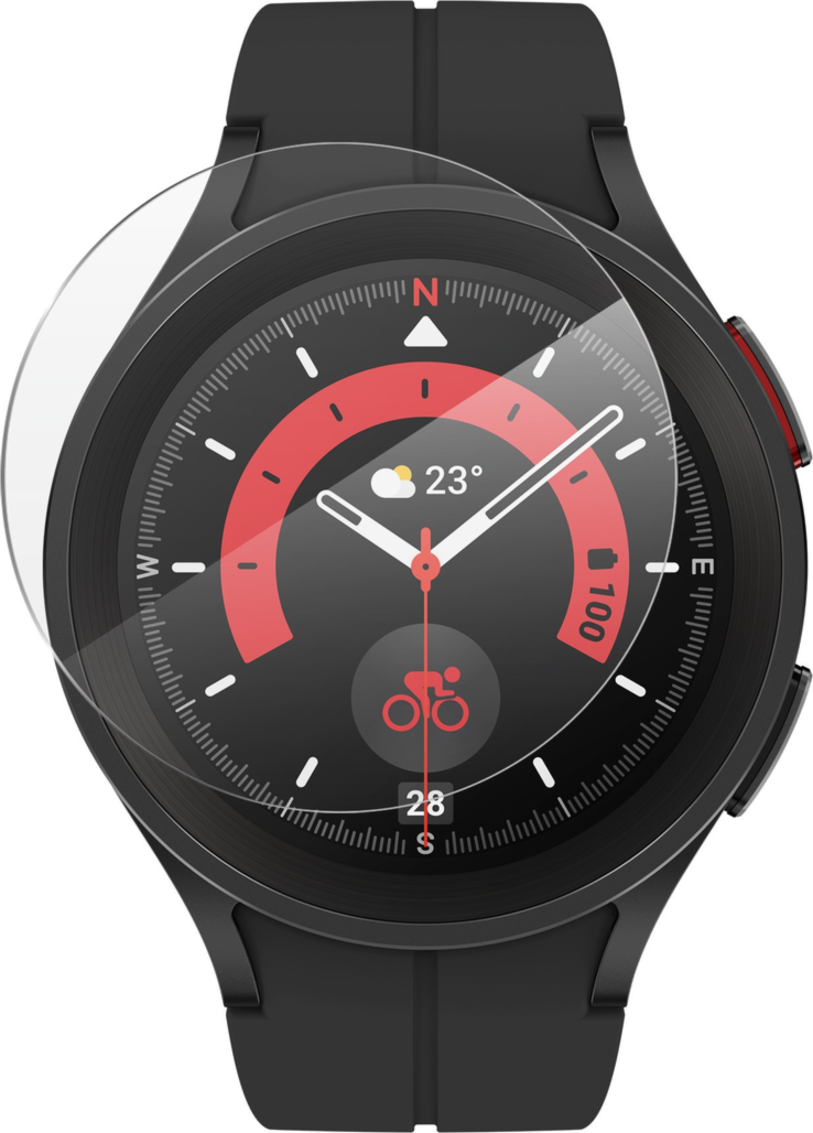 Protecteur d'écran en verre ZAGG InvisibleShield FusionAM pour Samsung Galaxy Watch5 Pro
