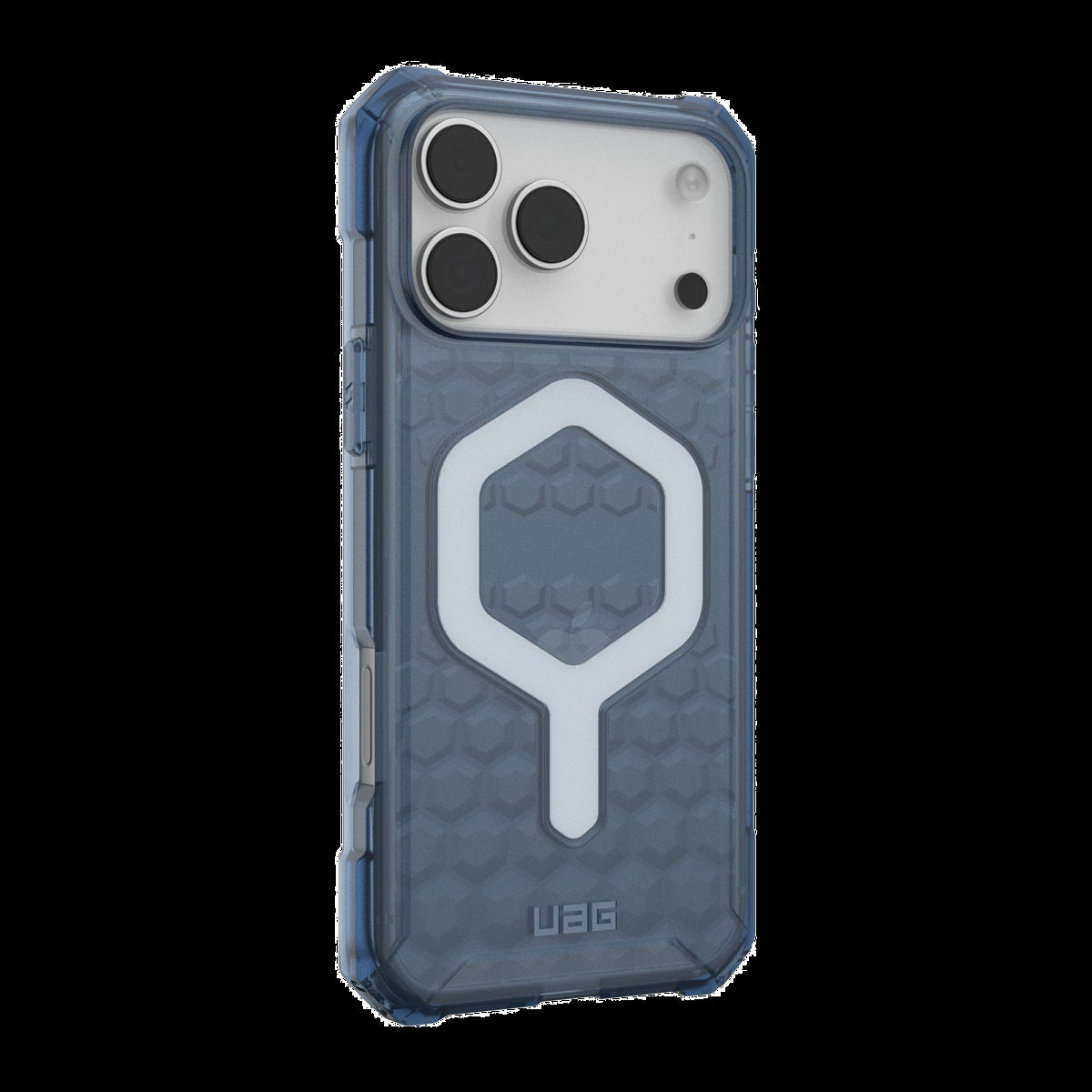 Get uncompromised defense with UAG Essential Armor – a one-piece TPU case that features an ultra-thin design, 15 ft drop protection and is compatible with MagSafe charging.