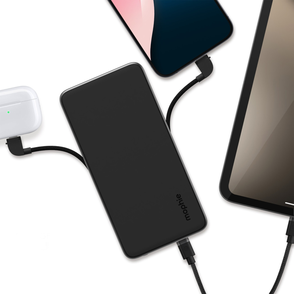 Mophie - Powerstation Plus 2024 Power Bank 10000 Mah - Black