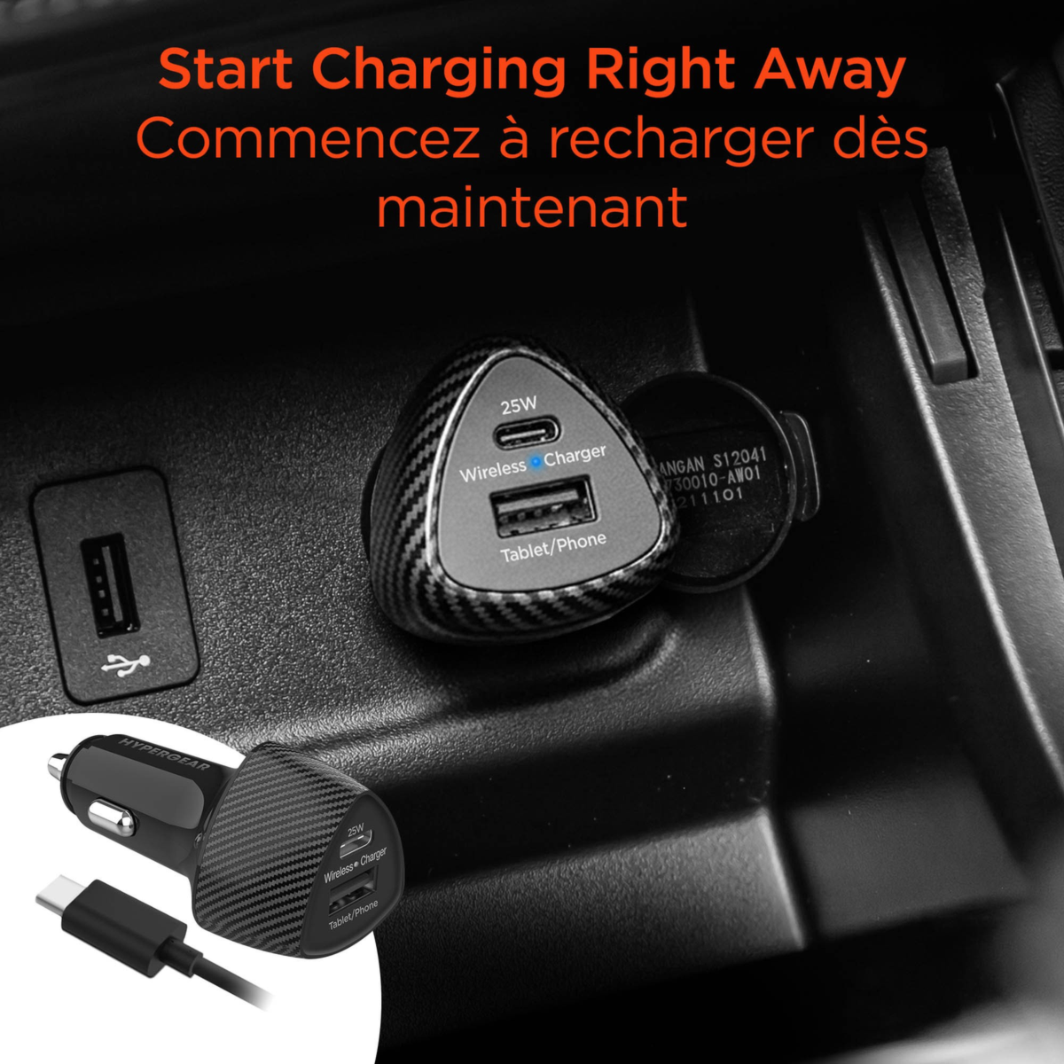 HyperGear MaxCharge Flex 15W MagSafe Wireless Mount - Black