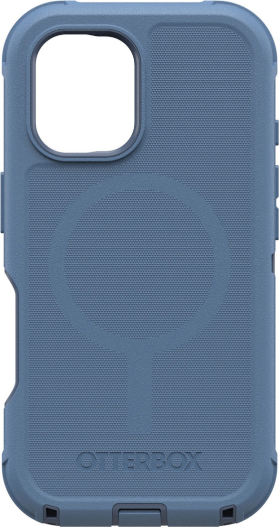 The OtterBox Defender Series Pro with MagSafe is the toughest case providing rugged protection against harsh drops. Equipped with MagSafe magnets and non-slip texturing.