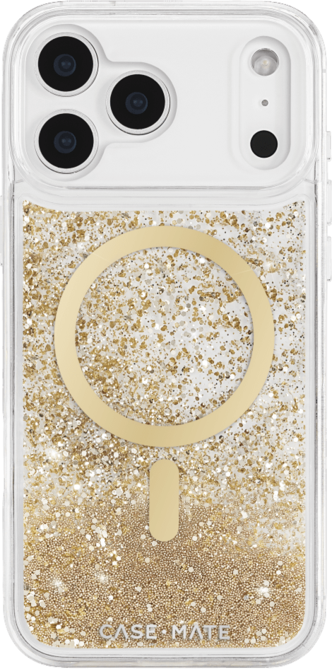 Case-Mate - Waterfall MagSafe Case for Apple iPhone 17 Pro Max - Gold