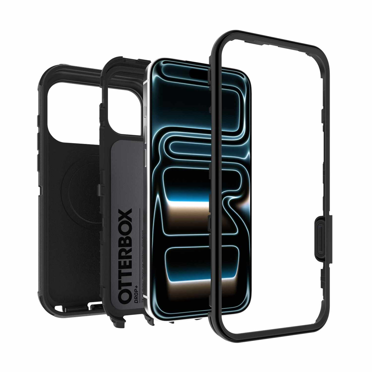 OtterBox - Defender Pro MagSafe Case Black for iPhone 18 Pro Max/17 Pro Max
