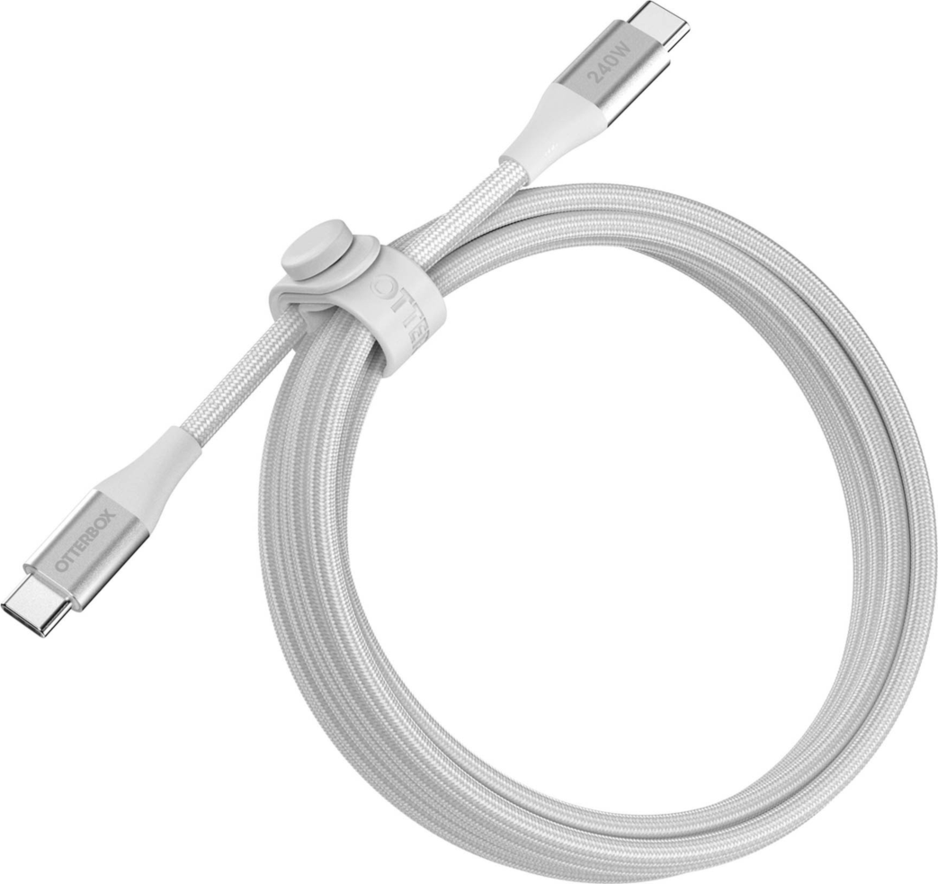 240W USB-C Charge Cable 6ft White