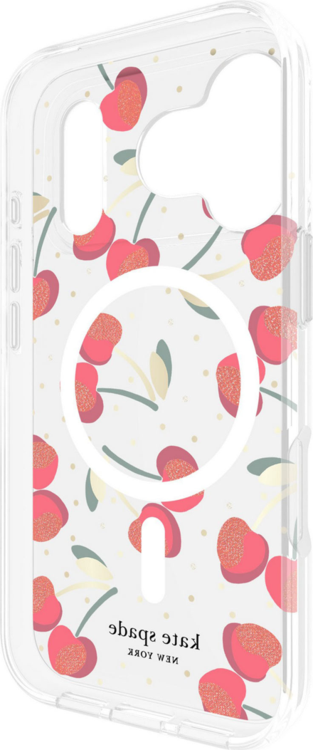 Kate Spade - Protective MagSafe Case for Apple iPhone 17 Pro - Cherry Dot