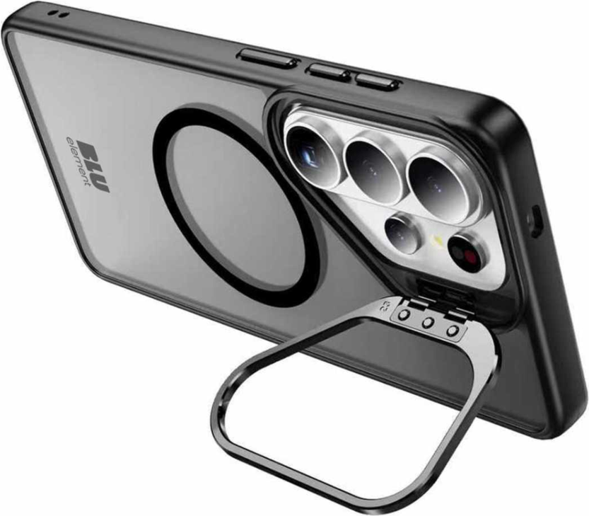 Blu Element - Chromatic Kick w/Magnets Case Black for Samsung Galaxy S26 Ultra