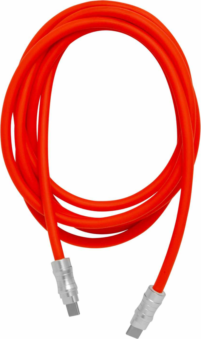 Helix/Retrak - Gripcord Silicone USB-C Cable 8ft Orange