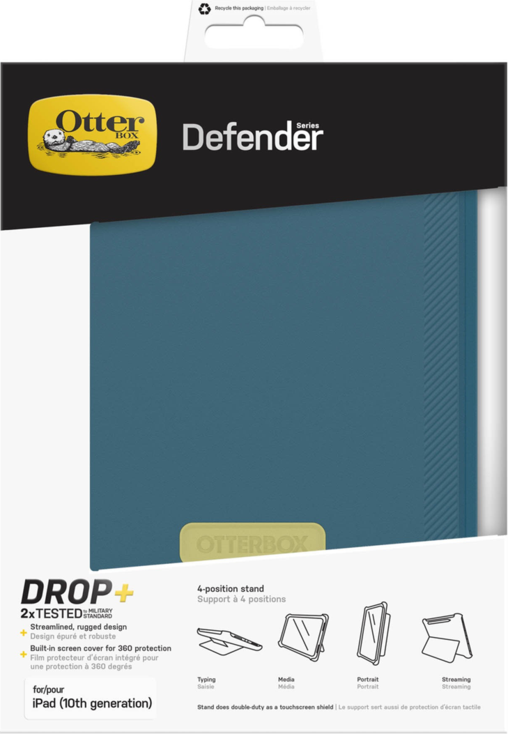 iPad A16/iPad 10th Gen Otterbox Defender Pro Case - Treasure Cove Blue