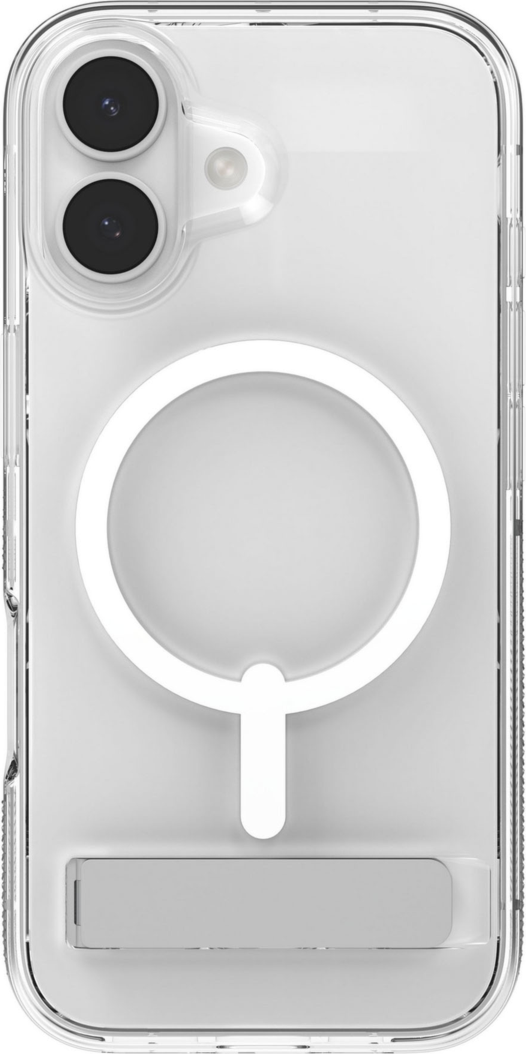 ZAGG - Crystal Palace Snap Case with Kickstand for Apple iPhone 17 - Clear