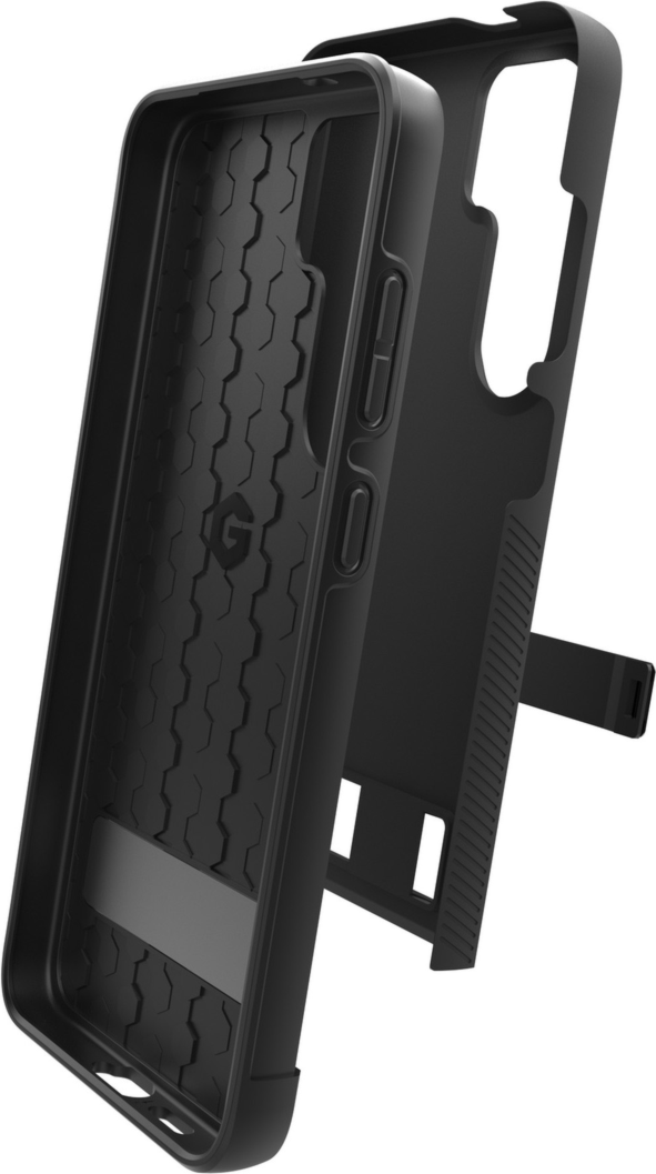 Samsung Galaxy S24+ 5G ZAGG (GEAR4) Denali Kickstand Case - Black