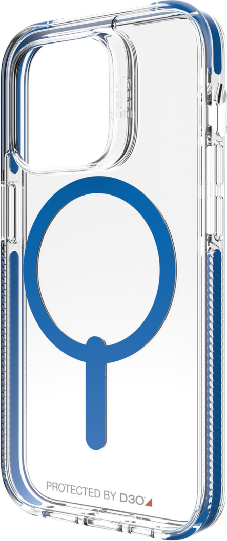 GEAR4 - iPhone 14 Pro Gear4 D3O Santa Cruz Snap Case - Blue