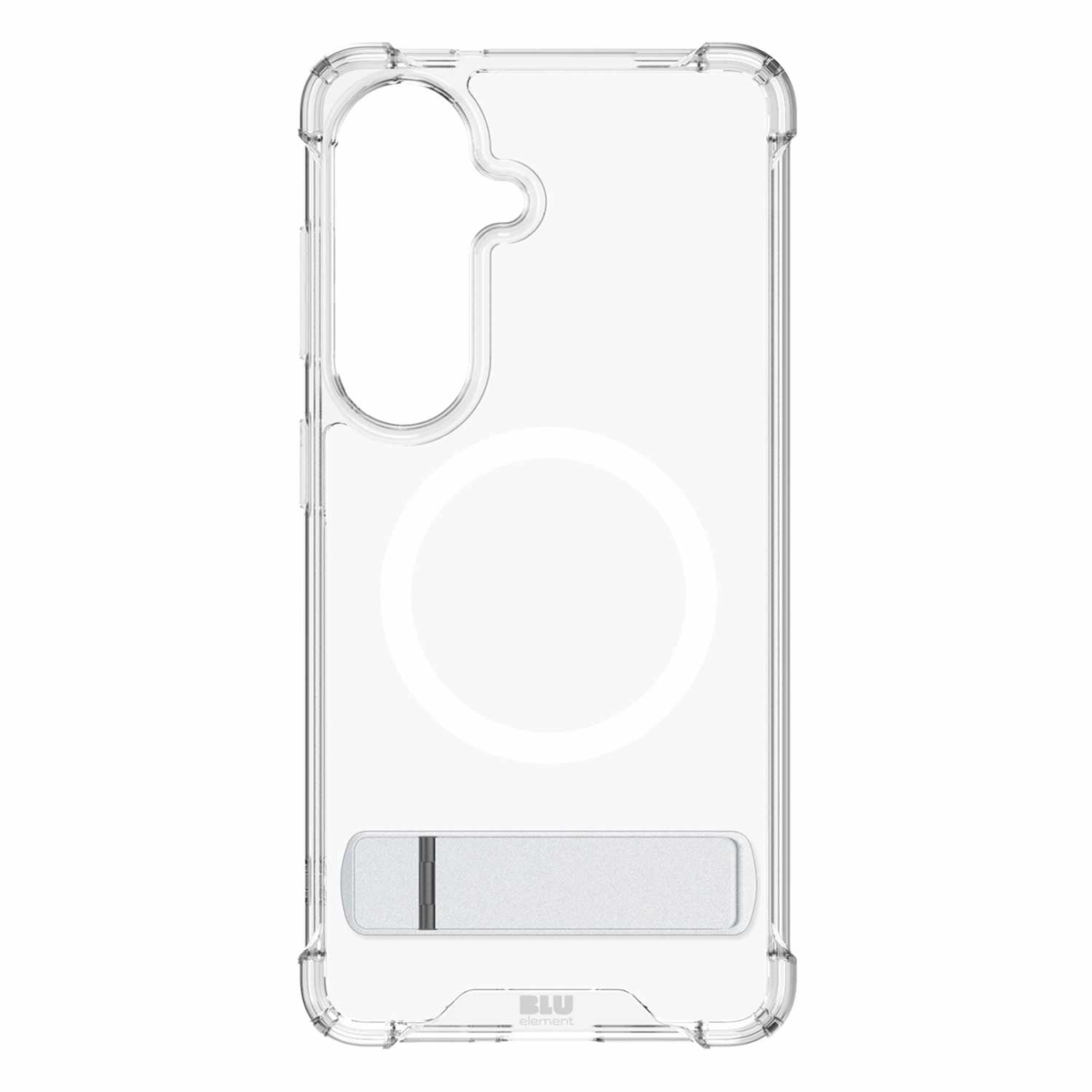 Blu Element BEDZKSS261 Étui DropZone Rugged Kickstand avec Magnets Clear pour Samsung Galaxy S26