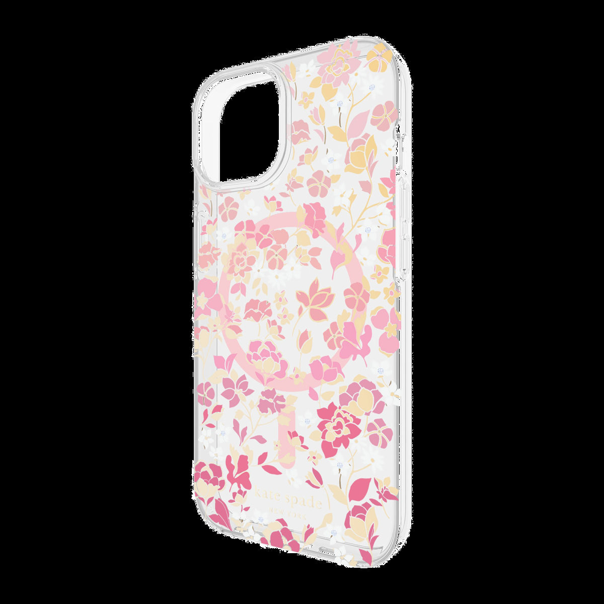 iPhone 15/14/13 Kate Spade Protective Hardshell MagSafe Case - Flowerbed
