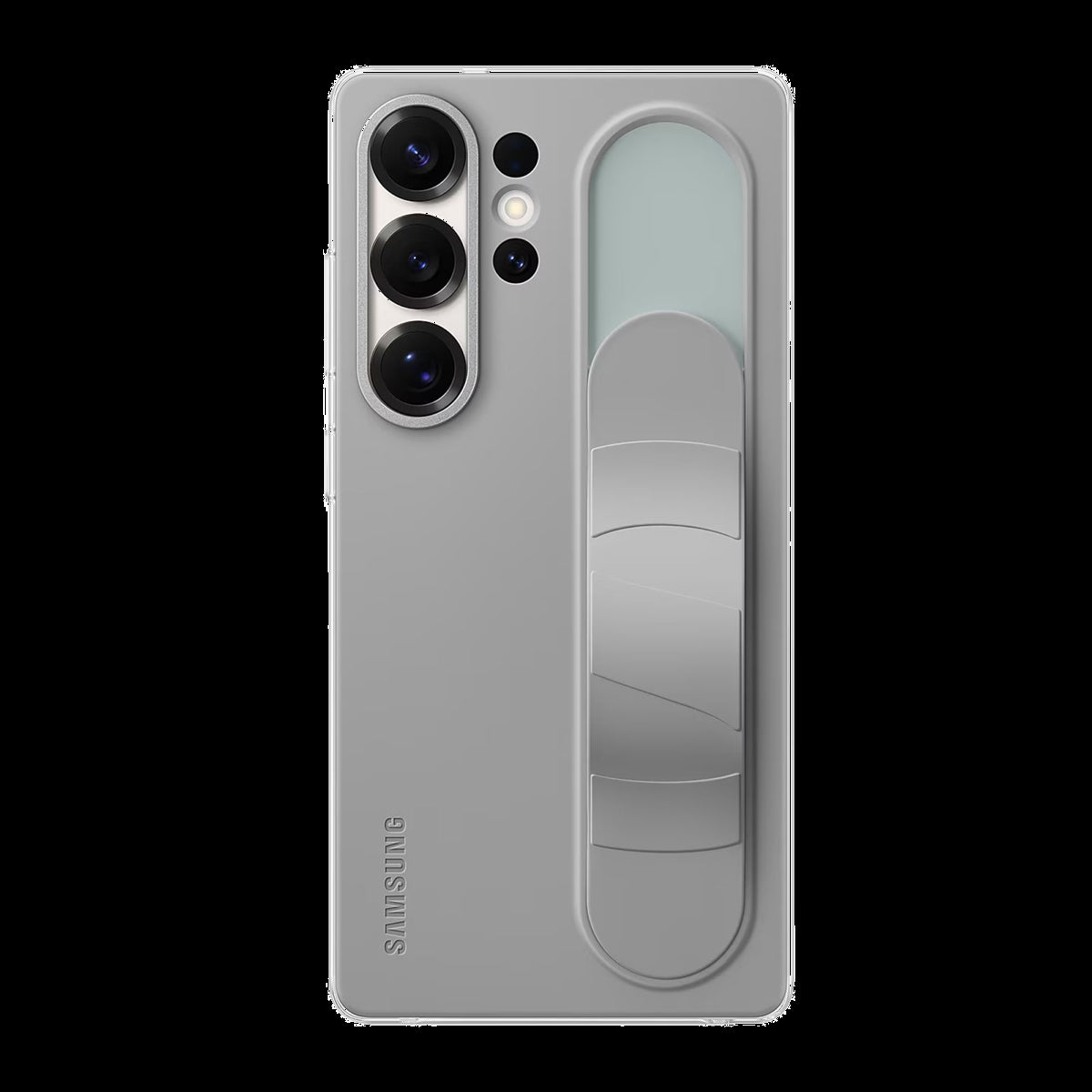 Samsung’s Standing Grip Case is designed to provide a good grip for a secure hold and peace of mind.