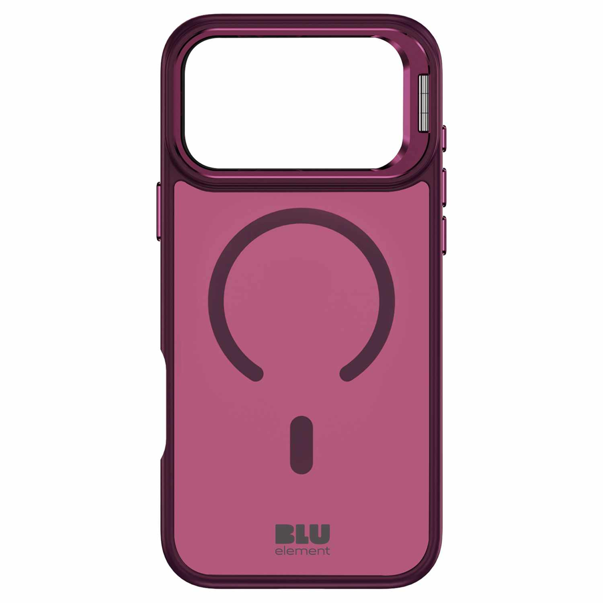 Blu Element - Chromatic Kick MagSafe Case Burgundy for iPhone 18 Pro/17 Pro
