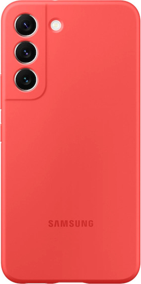 Samsung Étui Silicone Cover Corail pour Samsung Galaxy S22