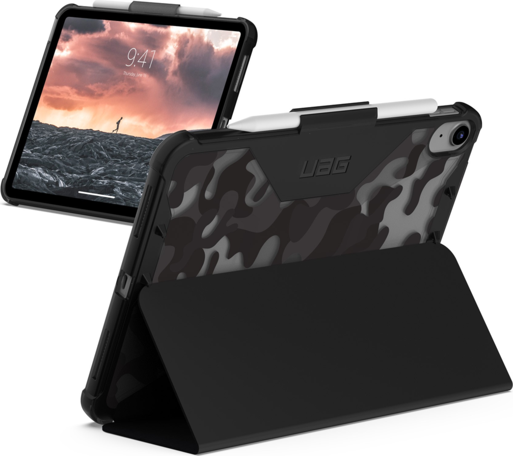 iPad 10.9 2022 UAG Plyo SE Series Case - Midnight Camo