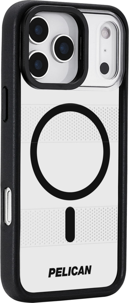 iPhone 17 Pro Max Pelican Protector MagSafe w/Stand Case - Clear