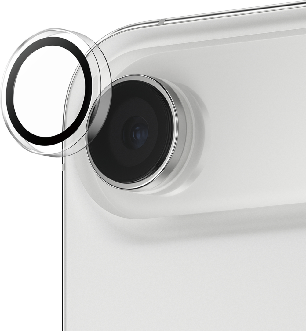 PanzerGlass Protecteur d'objectif d'appareil photo Hoops iPhone Air - Transparent - Anglais