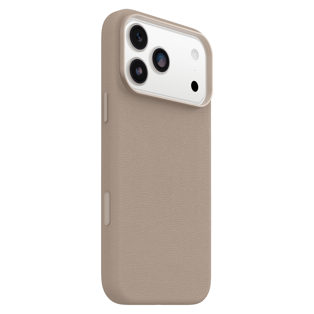Crafted from organically grown and sustainably harvested nopal cactus, the Otterbox Symmetry Series Cactus Leather case for MagSafe offers a sustainable alternative to traditional leather products.