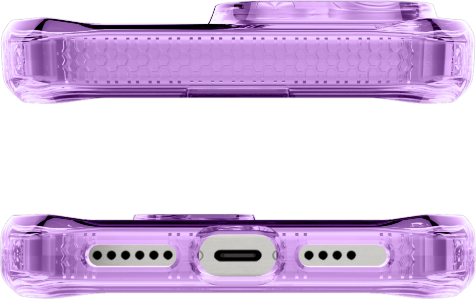 Hybrid_R Vapor MagSafe Case Light Purple for iPhone 16 Pro Max