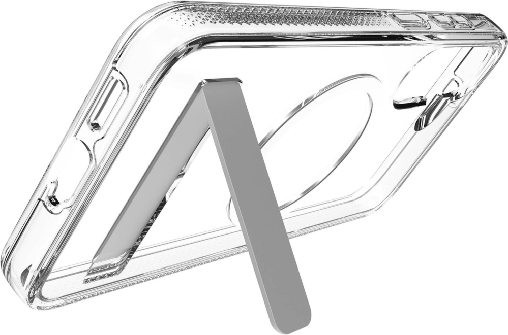 Samsung Galaxy S26 FE ZAGG Graphene Crystal Palace Snap Kickstand Case - Clear