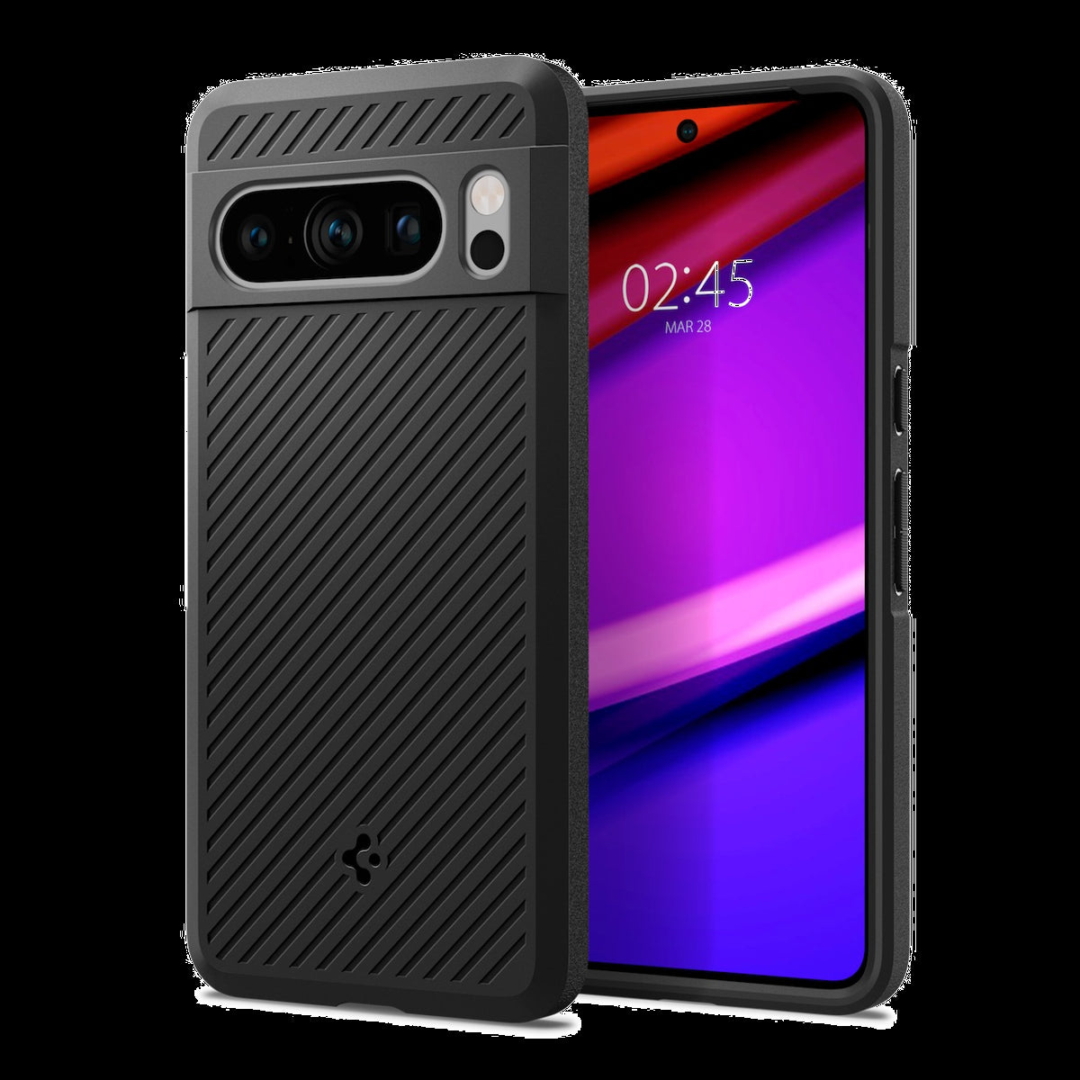 Spigen Core Armor pour Pixel 8 Pro - Noir Mat