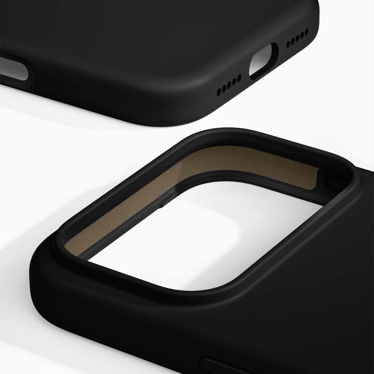 Ideal of Sweden - Silicone MagSafe Case Black for iPhone 18 Pro Max/17 Pro Max
