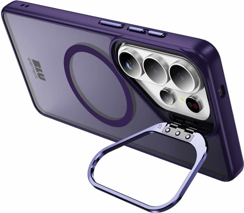 Blu Element BECKS2613 Étui Chromatic Kick avec Magnets Violet Foncé pour Samsung Galaxy S26 Ultra