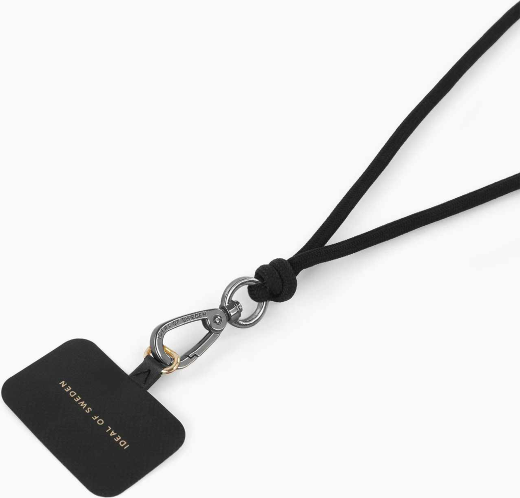 iDeal of Sweden Cord Phone Strap Universal Coal Black