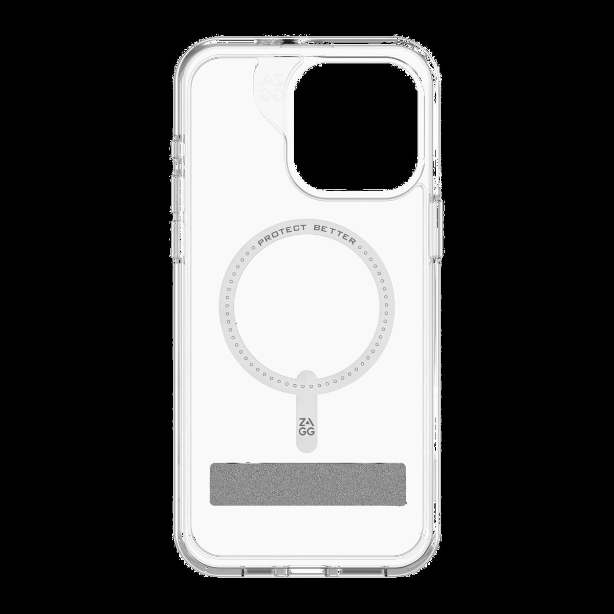 iPhone 15 Pro Max ZAGG (GEAR4) Crystal Palace Snap Kickstand Case - Clear