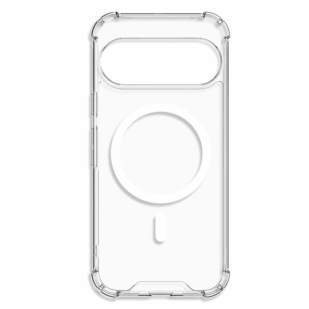 Blu Element - Dropzone Rugged Case w/Magnets Clear for Google Pixel 11