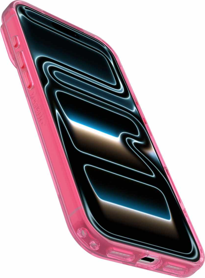 OtterBox - Lumen Clear MagSafe Case Heartspur Pink for iPhone 18 Pro Max/17 Pro Max