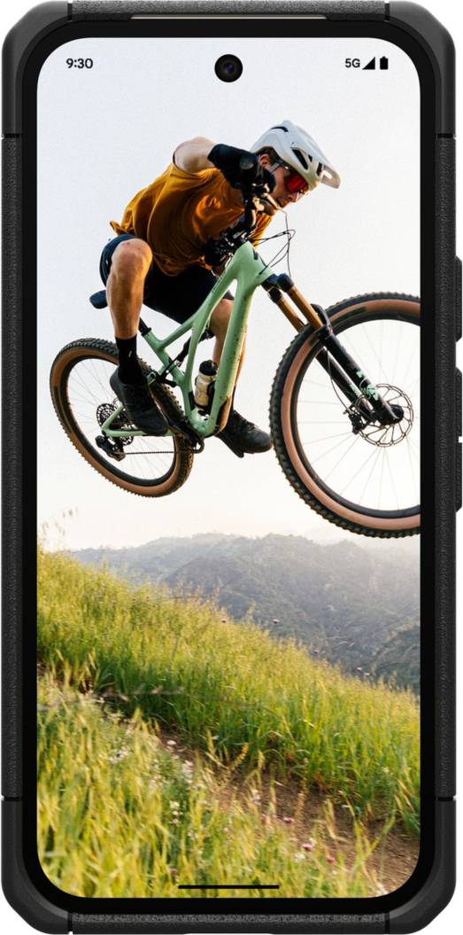 UAG 614464114040 Étui Robuste Scout Noir pour Google Pixel 9a