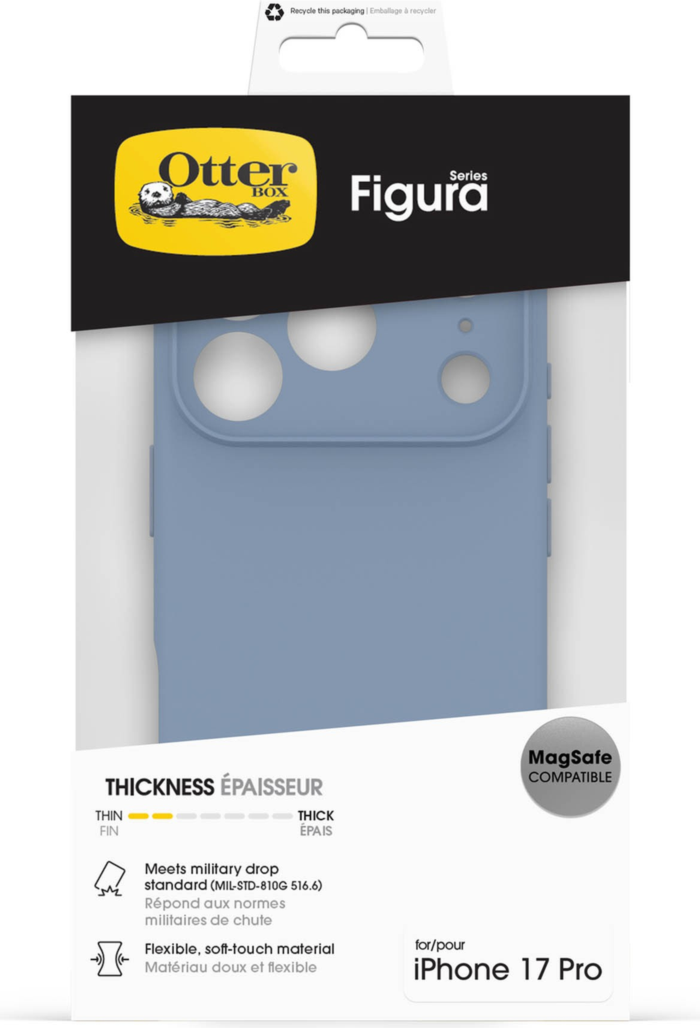 OtterBox 77000699 Étui Figura Polus Bleu pour iPhone 17 Pro