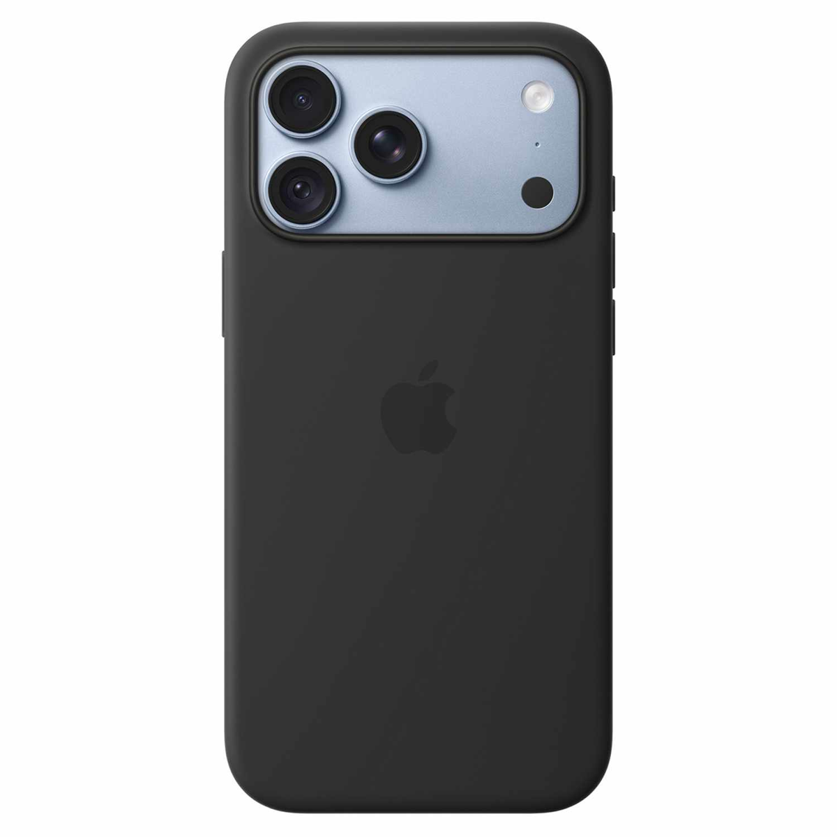 Apple - Coque en silicone avec MagSafe, noire, pour iPhone 18 Pro Max