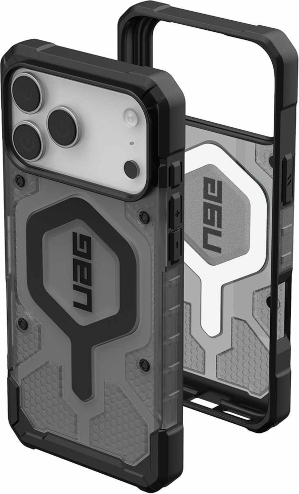 Urban Armor Gear (UAG) - Étui MagSafe transparent Pathfinder pour Apple iPhone 17 Pro Max - Cendre et noir