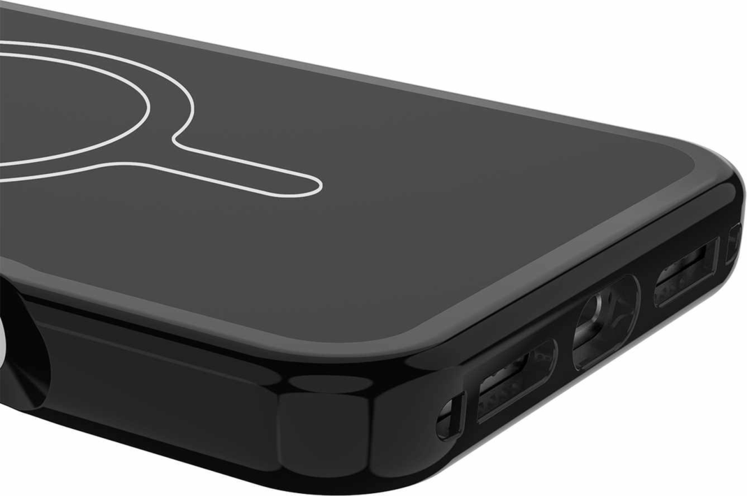 Avana - Coque MagSafe Noir glace pour iPhone 18 Pro Max/17 Pro Max