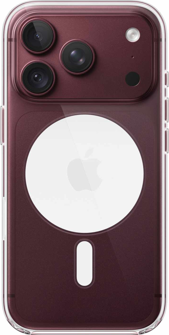 Apple - Coque transparente avec MagSafe pour iPhone 18 Pro