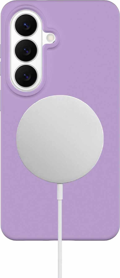 Blu Element BESIS262 Étui en Silicone MagSafe Lavande pour Samsung Galaxy S26