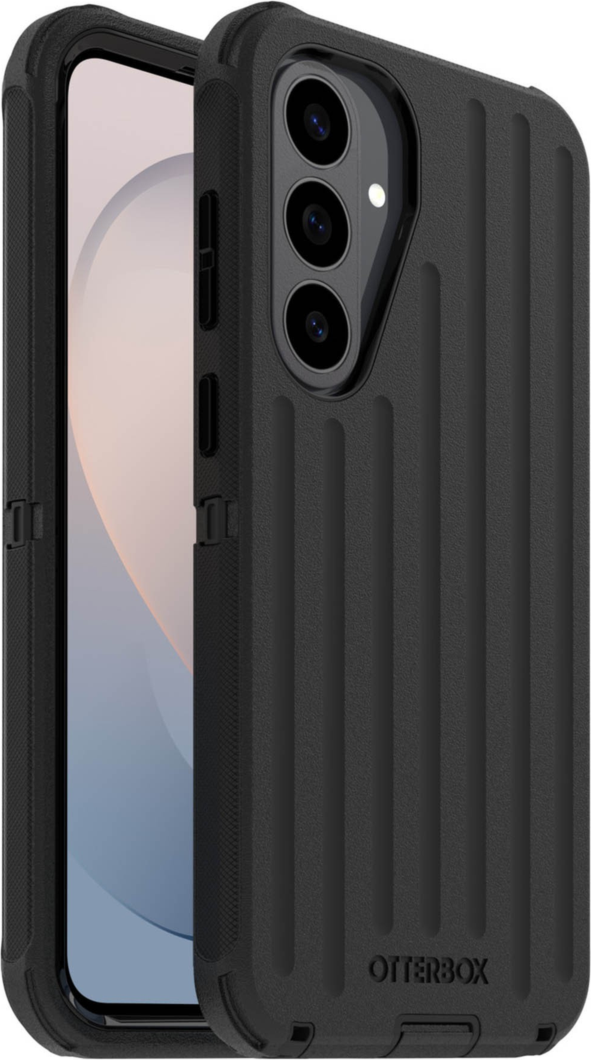 The OtterBox Defender Series Pro is the toughest case providing rugged protection against harsh drops. Equipped with magnets and non-slip texturing.