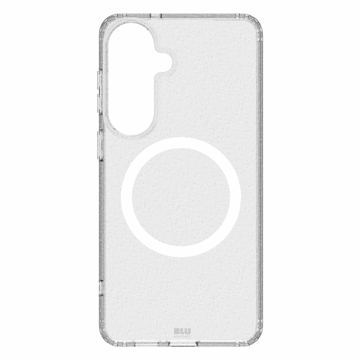 Blu Element BEDZGLS261 Étui DropZone Rugged Glitter avec Magnets Clear pour Samsung Galaxy S26