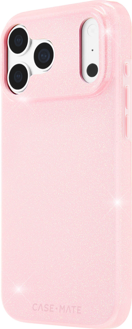 Case-Mate - Étui MagSafe opaque Twinkle pour Apple iPhone 18 Pro Max/17 Pro Max - Rose ballerine