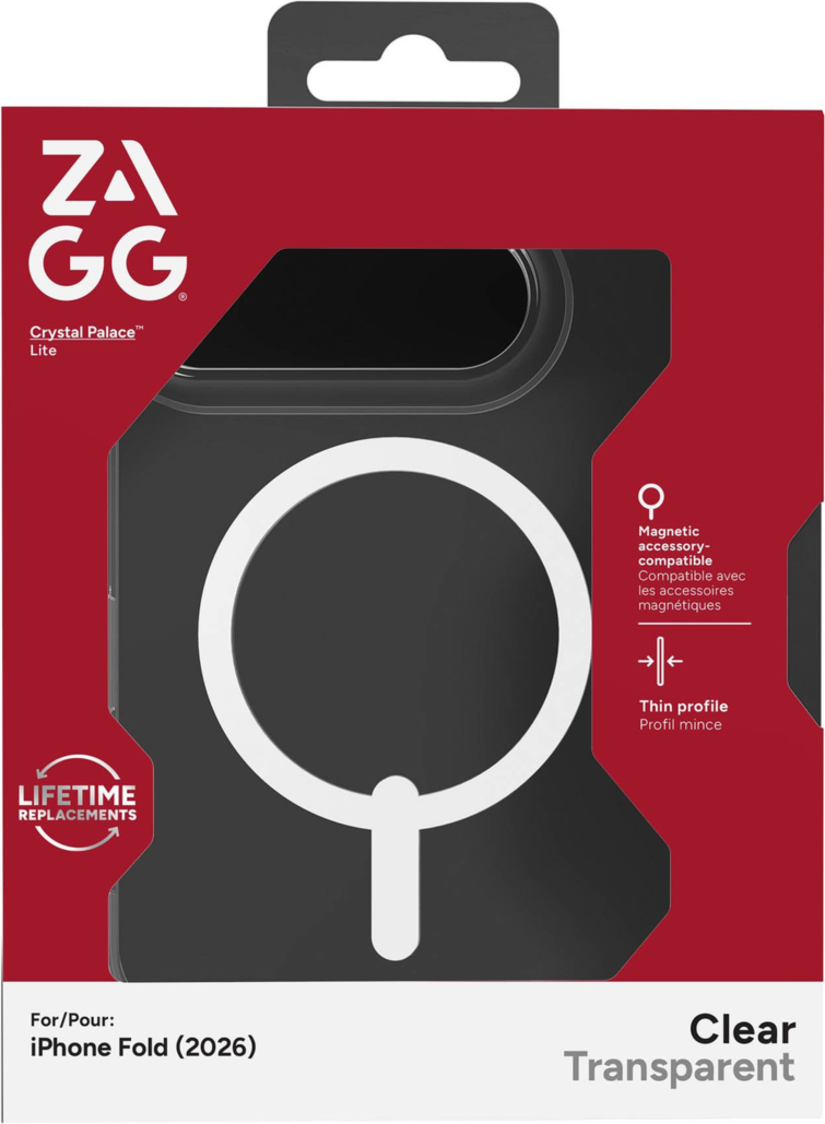 iPhone Duo ZAGG Graphene Crystal Palace Lite Snap Case - Clear