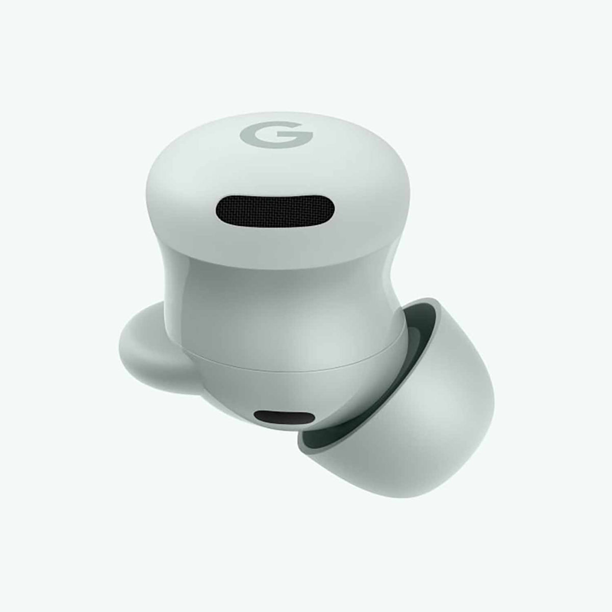 Google - Pixel Buds A 2nd Gen Fog with Active Noise Cancellation