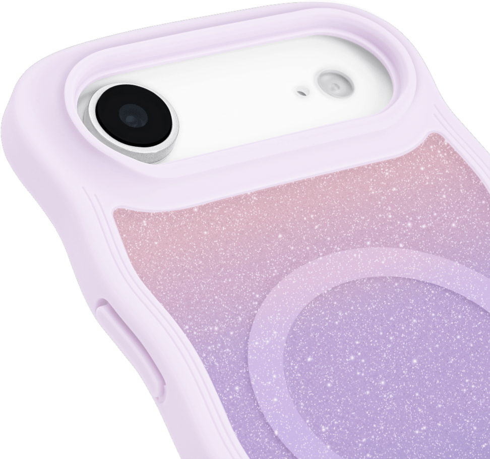 Kate Spade KS057494 Étui Wavy MagSafe Opal Glitter pour iPhone Air