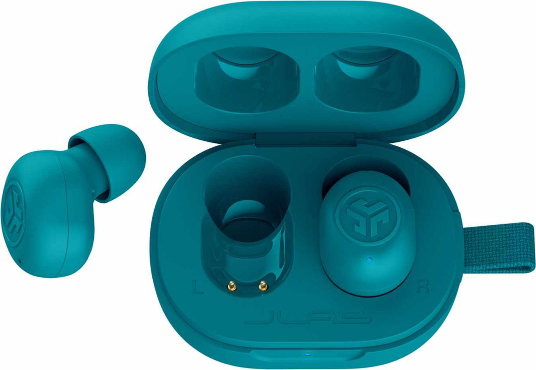 JLab - Écouteurs intra-auriculaires sans fil JBuds Mini - Aqua