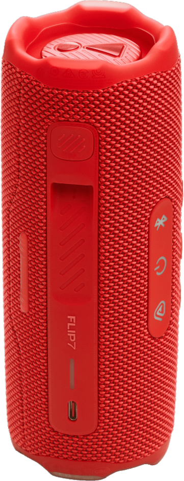 JBL - Flip 7 Waterproof Bluetooth Speaker - Red