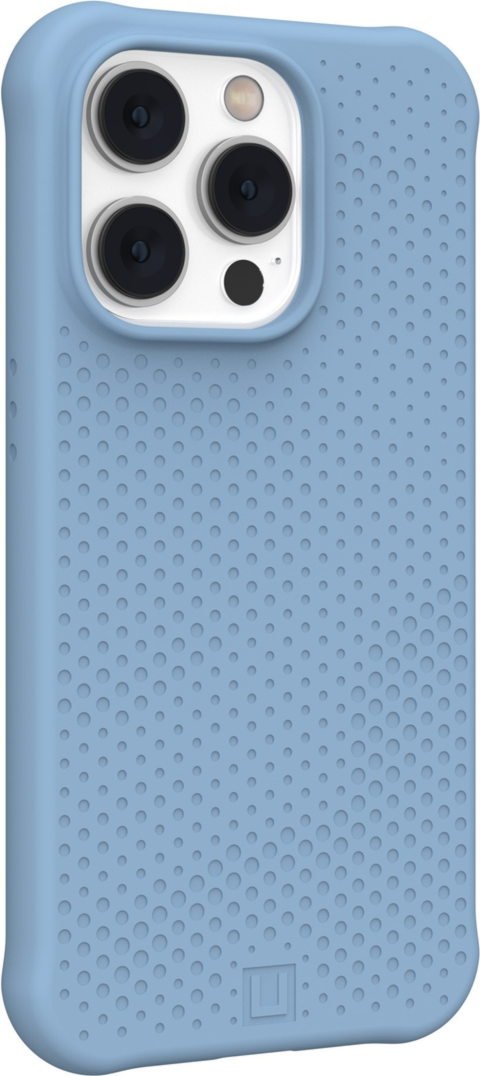 Keep your device protected without sacrificing style with the UAG Dot case featuring soft-touch silicone, a micro perforated textured design and a built-in magnet for fast MagSafe charging.