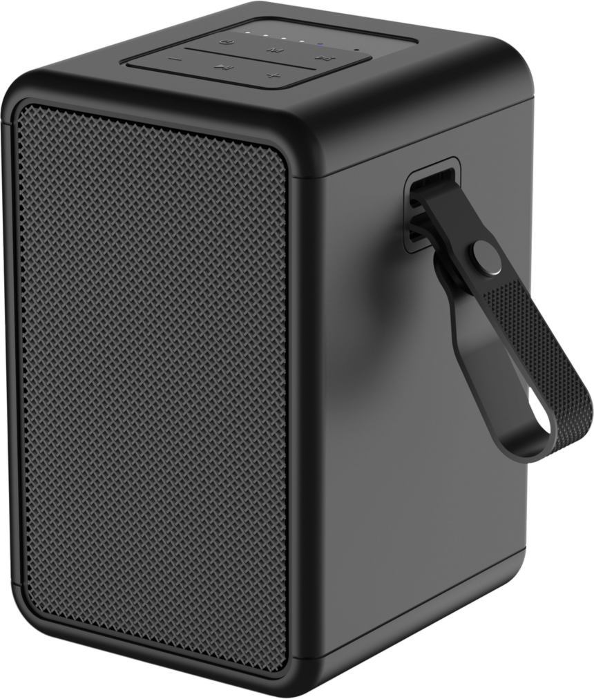 mellow 15W Portable Retro Wireless 
Bluetooth Speaker | Black